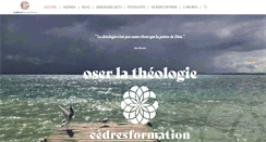 Desktop Screenshot of cedresformation.ch